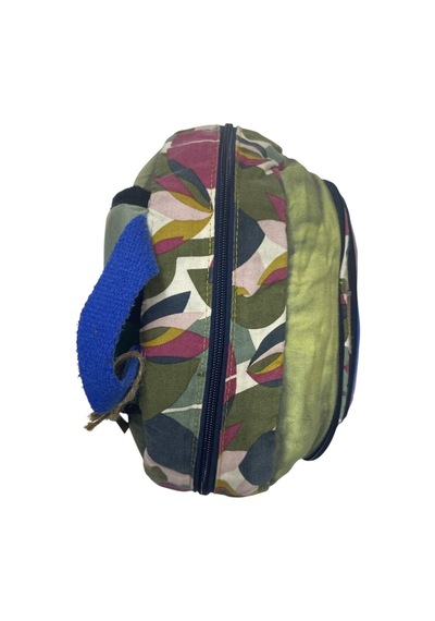 Old Cotton Cargo Kaliteli Renkli Vintage Disayn Sırt Gezi Okul Seyahat Çantası 30 Cm X 42 Cm Mor