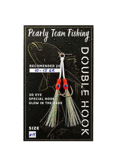 Pearly Team Fishing - Double Hook 10gr - 15gr Turuncu - 930201030