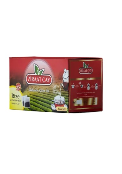 Ziraat Çay Süzme Demlik Poşet Çay 30 Gr - 3 Kg