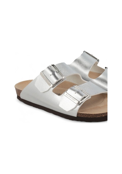 Terlik Kadın Diğer Honolulu G105672 Genuins Shiny Silver Gümüş
