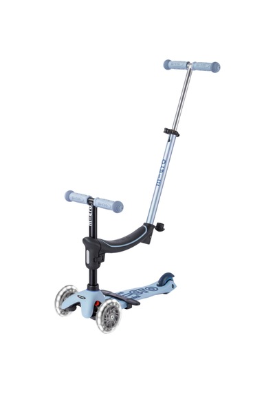 Micro Mini 6 İn 1 Deluxe Rock And Go Led Scooter Ocean Slate Mavi