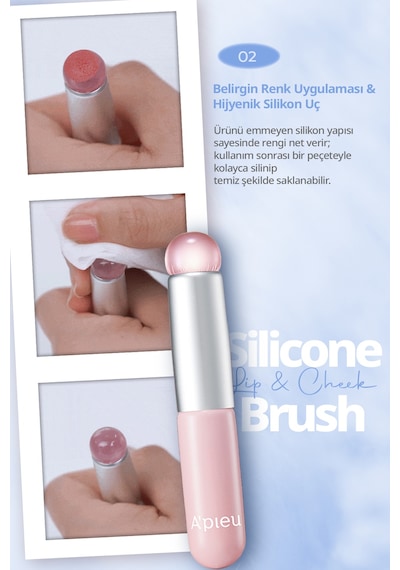 Missha A'pieu Juicy-pang Silicone Lip&Cheek Brush