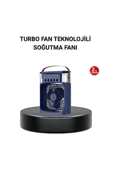 Turbo Fan Teknolojili Sessiz Ve Güçlü Soğutma Masası Vantilatör