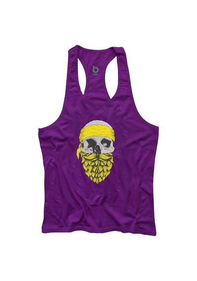 Bluu Arphax Fitness Gym Tank Top Sporcu Atleti Mor