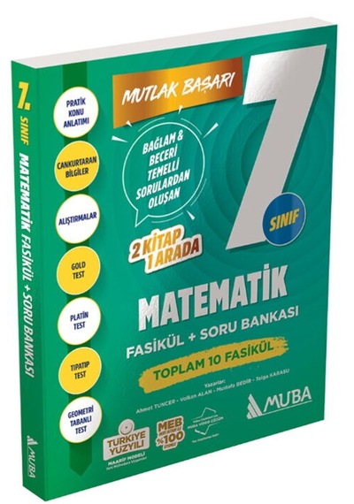 Muba Yayınları 7. Sınıf Matematik Fasikül Ve Soru Bankası