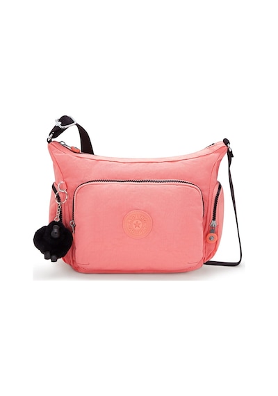 Kipling Kıplıng Gabb S Küçük Boy Omuz Çantası Pembe Peach Peace Pembe