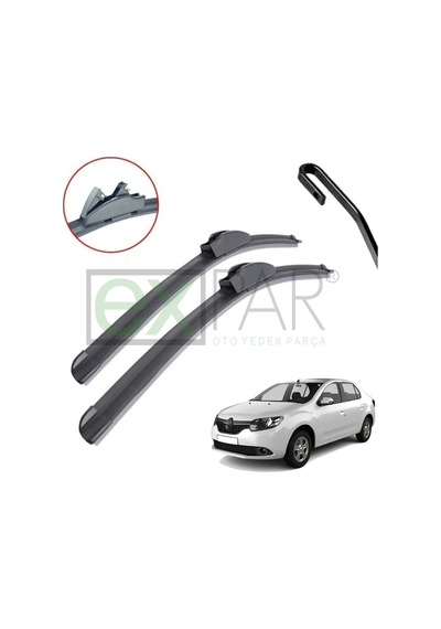 Renault Symbol Sedan Ön Cam Silecek Süpürgesi Takımı 2013 - 2015 Sembol Ön Silecek