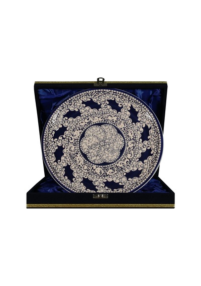 E38 El İşçiliği Çini Tabak 25 Cm - 6673