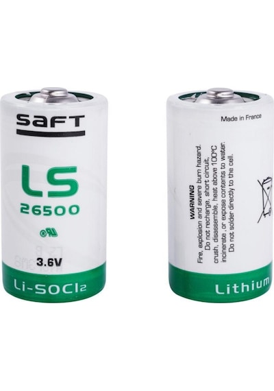 Saft LS26500 3.6 V C Size Li-SOCI2 Lityum Pil