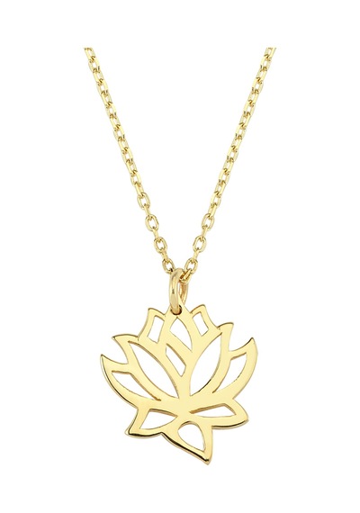 Altın Lotus Kolye AS1690KL AltınSepeti