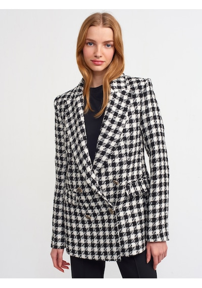 Dilvin Blazer Ceket  Siyah