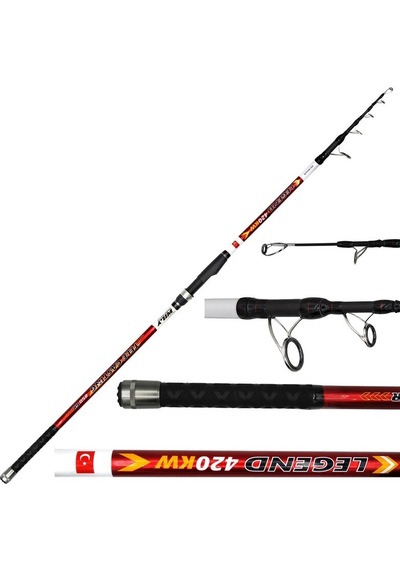Wily Legend Kw 420 Cm 250 Gr Aksiyonlu Karbon Surf Kamış 1