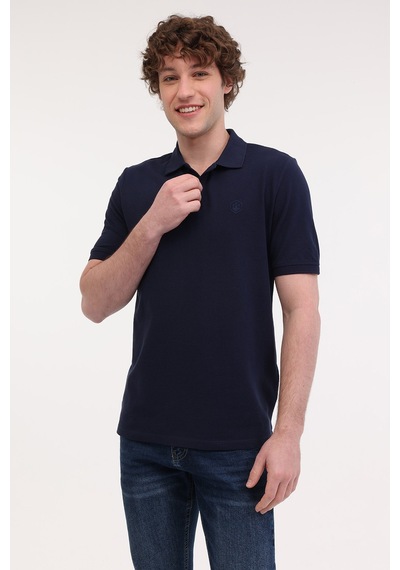Lumberjack   5M Mb Ct953 Polo T Sh 5Fx Erkek Lacivert Tişört
