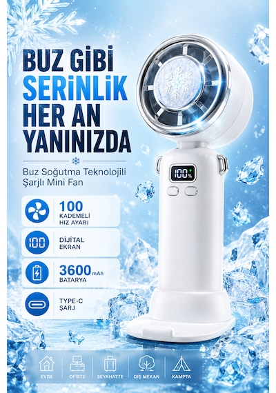 Taşınabilir El Vantilatörü Ve Masaüstü Fanı, 200 Kademeli Ayarlanabilir Hız, Dijital Ekranlı, Şarj Edilebilir Mini Fan, Çıkarılabilir Masaüstü Standlı, Sessiz Güçlü Soğutucu Fan Taşınabilir El Vantilatörü Ve Masaüstü Fanı, 200 Kademeli Ayarlanabilir Hız, Dijital Ekranlı, Şarj Edilebilir Mini Fan, Çıkarılabilir Masaüstü Standlı, Sessiz Güçlü Soğutucu Fan