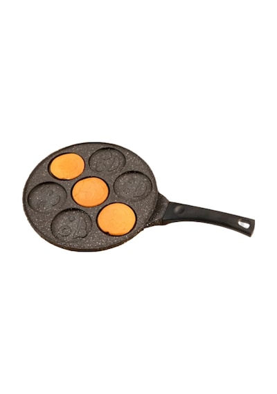 Özlife Granit Yüz Emojili Pankek Tava 28 cm