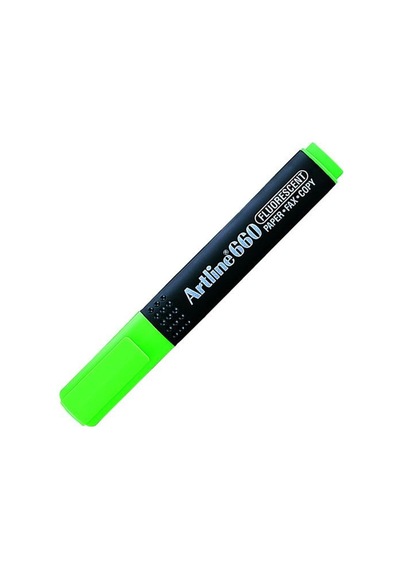 Artline 660 Fosforlu Kalem Floresan Yeşil