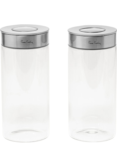 Pierre Cardin Neo Silver Cam 23cm 2'li Kavanoz Seti Gümüş