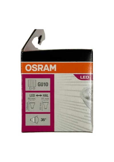 Osram Par16 4.5w 50w 6500k Beyaz Işık Gu10 Duylu Led Spot 2 Adet