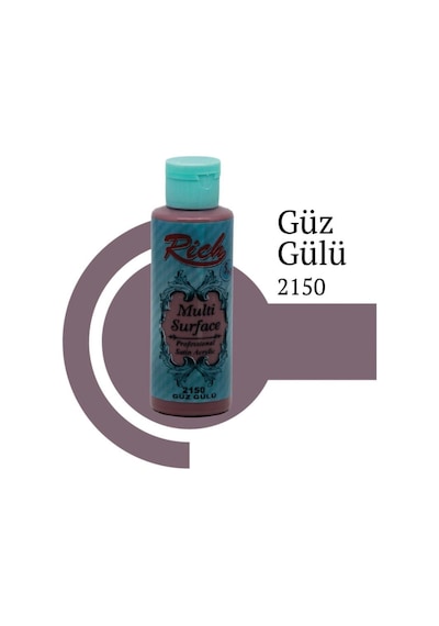 Mey İthalat Rich Multi Surface 2150 Güz Gülü Akrilik Boya 120 Cc Belirtilmemiş