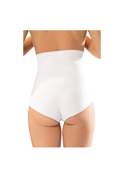 Obje Beyaz Toparlayıcı Yüksek Bel Slip Korse Beyaz