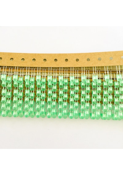 5Mm Oval Bacaklı Yeşil Led Diyot - Toyoda Gosei Marka - 2000 Adet