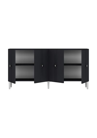 Ka1543as Lura Konsol Ve Tv Sehpası Antrasit-sılver 150cm Antrasit - Gümüş Ka1543as Lura Konsol Ve Tv Sehpası Antrasit-sılver 150cm Antrasit - Gümüş