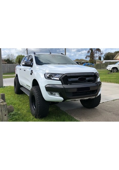 Ducki Ford Ranger 2016-2022 Ledli Mustang Tipi Far Siyah