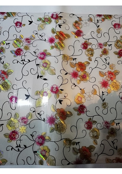 Şeffaf Masa Örtüsü 1,7 Mm 80 Cm X 180 Cm Kalın Desenli Pvc Kaym-Şeffaf-80 X 180