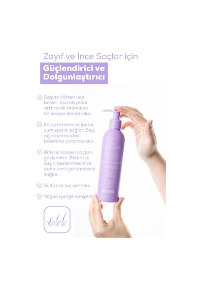 4 Adet Tresan The Earth Saç Bakım Kremi Collagen + Biotin 250 Ml - Strenghthening And Thickening
