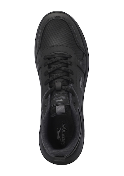 Slazenger Golden I Büyük Beden Erkek Sneaker Ayakkabı Siyah / Siyah