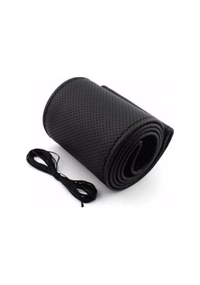 Deri Direksiyon Kılıfı, Dikmeli Tasarım, Araba İçi Koruma 1 Adet