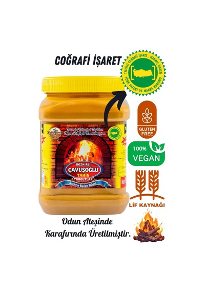 Bozkırlı Çavuşoğlu Odun Ateşinde Kepeksiz Bozkır Tahini 12 x 930 G
