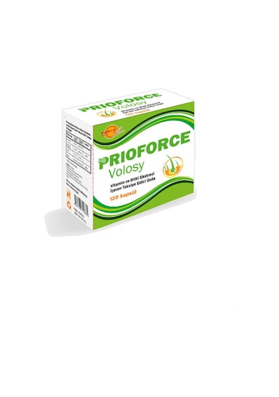 Force Nutrition Prioforce Volosy 120 Saç Bakım Kapsülü | 1 Adet