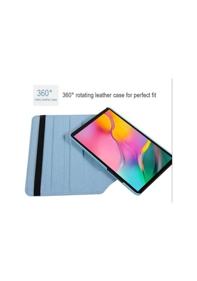 Samsung Galaxy Tab A8 10.5 X200 / X205 Uyumlu 360 Derece Dönebilen Kılıf+ekran Koruyucu+kalem Set Kapaklı Kılıf