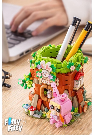 Loz Creative Serisi Sevimli Kalemlik Pembe Figürlü -lz1242 617 Parça Oyuncak Yapım Seti Loz Creative Serisi Sevimli Kalemlik Pembe Figürlü -lz1242 617 Parça Oyuncak Yapım Seti