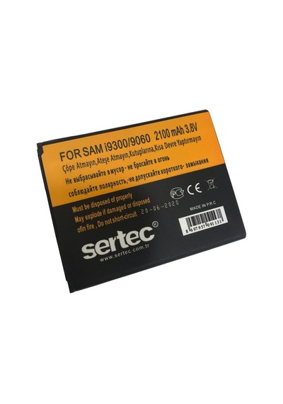Samsung Galaxy S3 İ9300 / 9060 / 9082 Uyumlu Batarya Çok Renkli