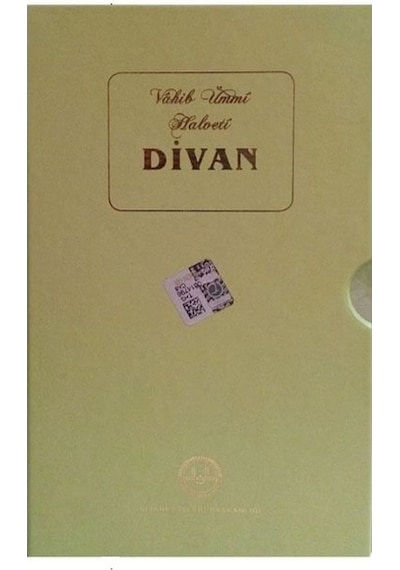 Divan-Vahib Ümmi Halveti-Kutulu- Diyanet İşleri Başkanlığı