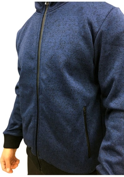 Erkek Lacivert Cepli Sweatshirt Siyah