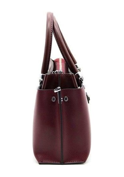 Silver Polo Sp826 Kadın El Çantası Düz Bordo-bordo