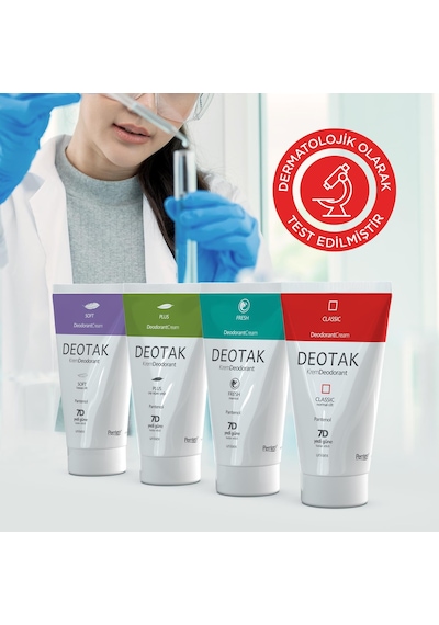 Deotak Mentol Ferahlığı 7 Güne Kadar Etkili Krem Deodorant 35 ML