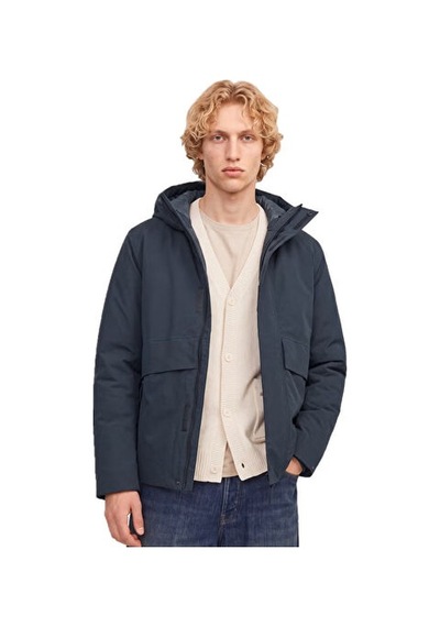 Jack Jones Jprblamoon Jacket Aw26 Erkek Outdoor Montu 12301654-dark-navy Lacivert