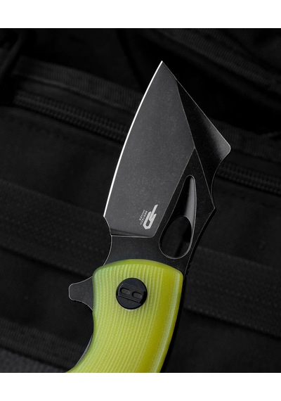 Bestech Lızard Bg39f Limon Yeşili G10 Sap D2 Kamp Çakı Yeşil