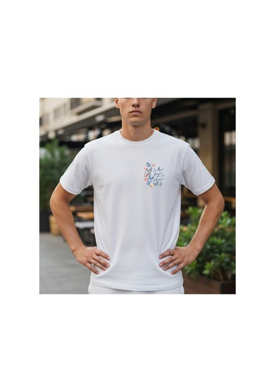 Urbantrendstore Unisex Çiçek Kelebek Desen Sade Basic Yazlık Beyaz Tshirt Oversize Fit Rahat Geniş Salaş T-shirt Günlük Tişört Beyaz Urbantrendstore Unisex Çiçek Kelebek Desen Sade Basic Yazlık Beyaz Tshirt Oversize Fit Rahat Geniş Salaş T-shirt Günlük Tişört Beyaz