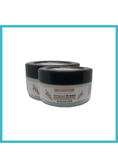 Bezos Three Brand Arnavut Kremi 2li Adet Whitens Cream Tüm Bölge Aklık Kremi 50 Ml Dfnbez