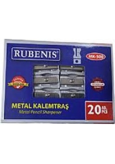 Rubenis Metal Kalemtraş Mk-500 20 Adet