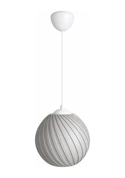 Spiral Tekli Avize Gri