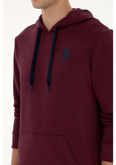 U.s. Polo Assn. Erkek Plum Sweatshirt 50307703-vr177 New Plum