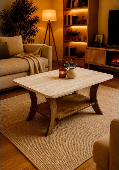 Orta Sehpa Traverten Ceviz Dikdörtgen 90 Cm Genişlik - 55 Cm En - Mdf Ayak 46 Cm Yükseklik Modern Orta Sehpa Ceviz Traverten - Ceviz Orta Sehpa Traverten Ceviz Dikdörtgen 90 Cm Genişlik - 55 Cm En - Mdf Ayak 46 Cm Yükseklik Modern Orta Sehpa Ceviz Traverten - Ceviz