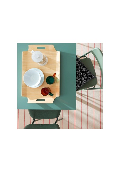 Ikea Rıdstıg Halı 170 X 240 Cm Bej - Kırmızı