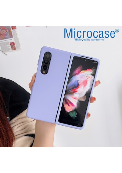 Samsung Galaxy Uyumlu Fold3 İçin Mat Yüzey Sert Plastik Kılıf - Al8848